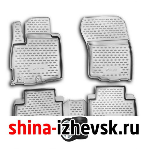Коврик Autofamily коврик в салон полиуретановый серый для MITSUBISHI Outlander XL 2010- в Ижевске